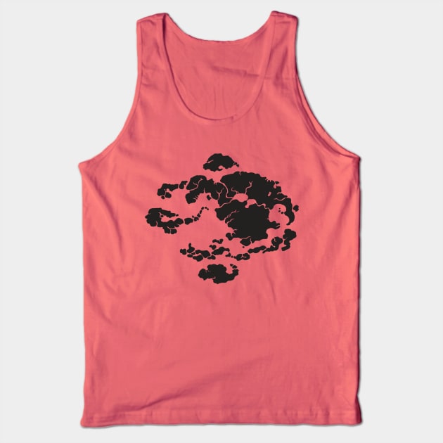 Avatar Map Black Tank Top by simplistictees